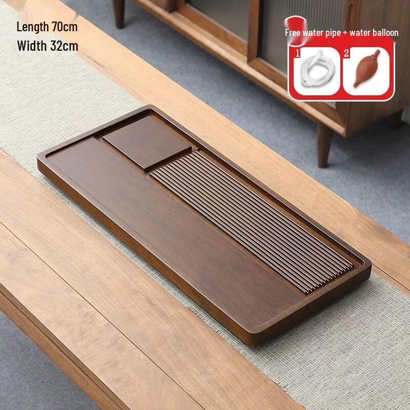 

Modern Solid Wood Drainage Tea Tray