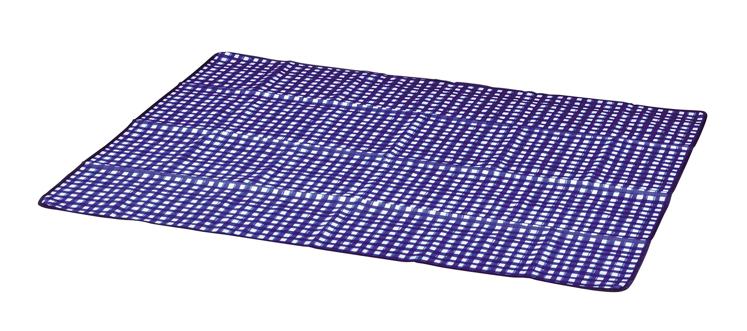 

Pearl Metal Покрывало для пикника 140 x 120 см Клетка IKOIKO D-429 синий