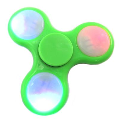 Les Trésors De Lily [P1757] - Handspinner Led 'Les Lumineux' Green - 7 Cm