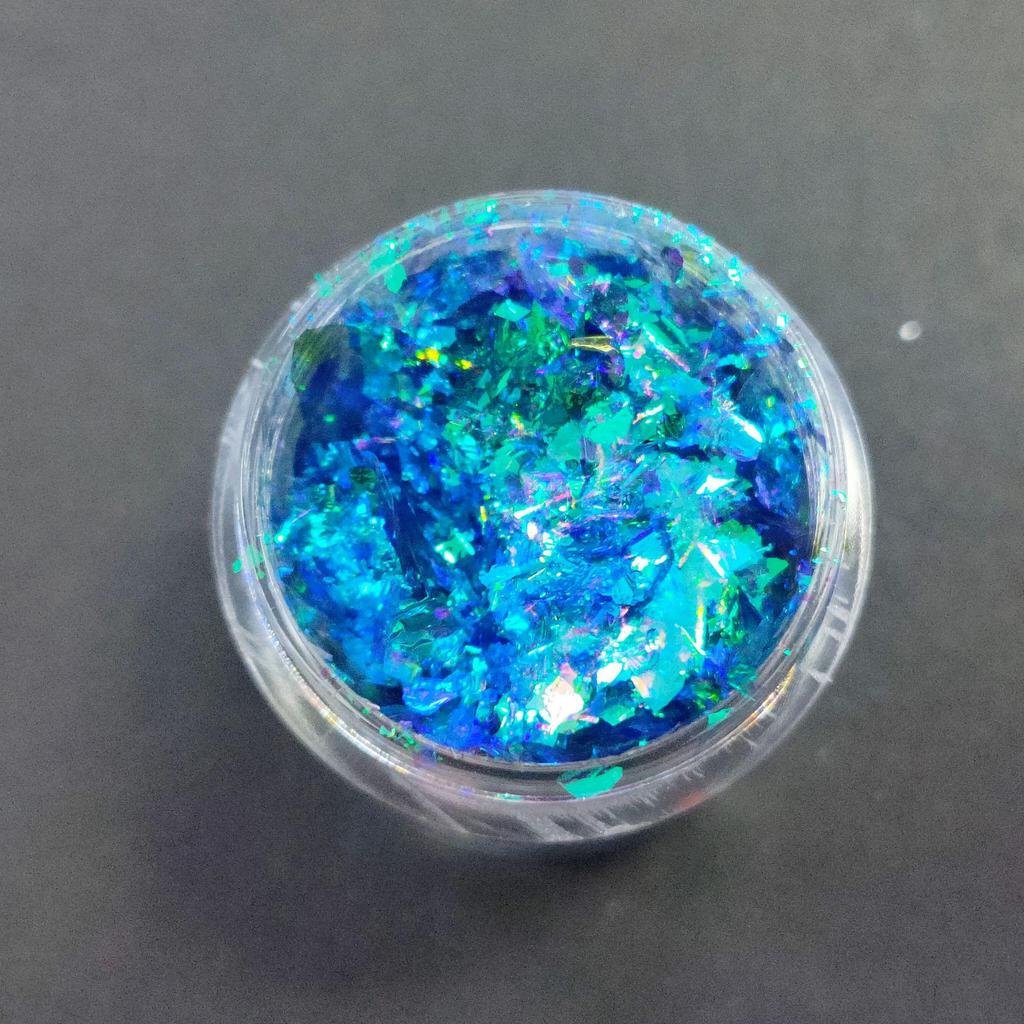 Opal Pink Color-Changing Dragon Scale Glitter - 0.5g High Gloss Iridescent Nail Art