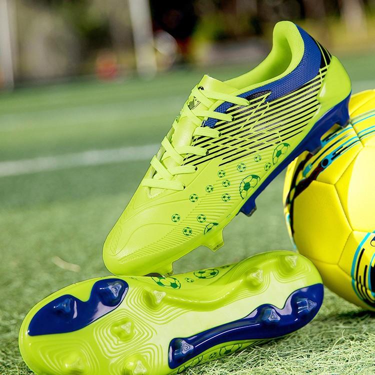 2025C Luo Football Shoes Low-top TF Broken Nails Non-slip Children's Training Long Nails Football Shoes