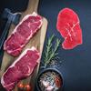 Angoily Sliced Beef Artificial Fake Beef Fresh Steak Lifelike Steak Simulation Meat Model Prop Realistic Food Ornament for Home Kitchen Party Display