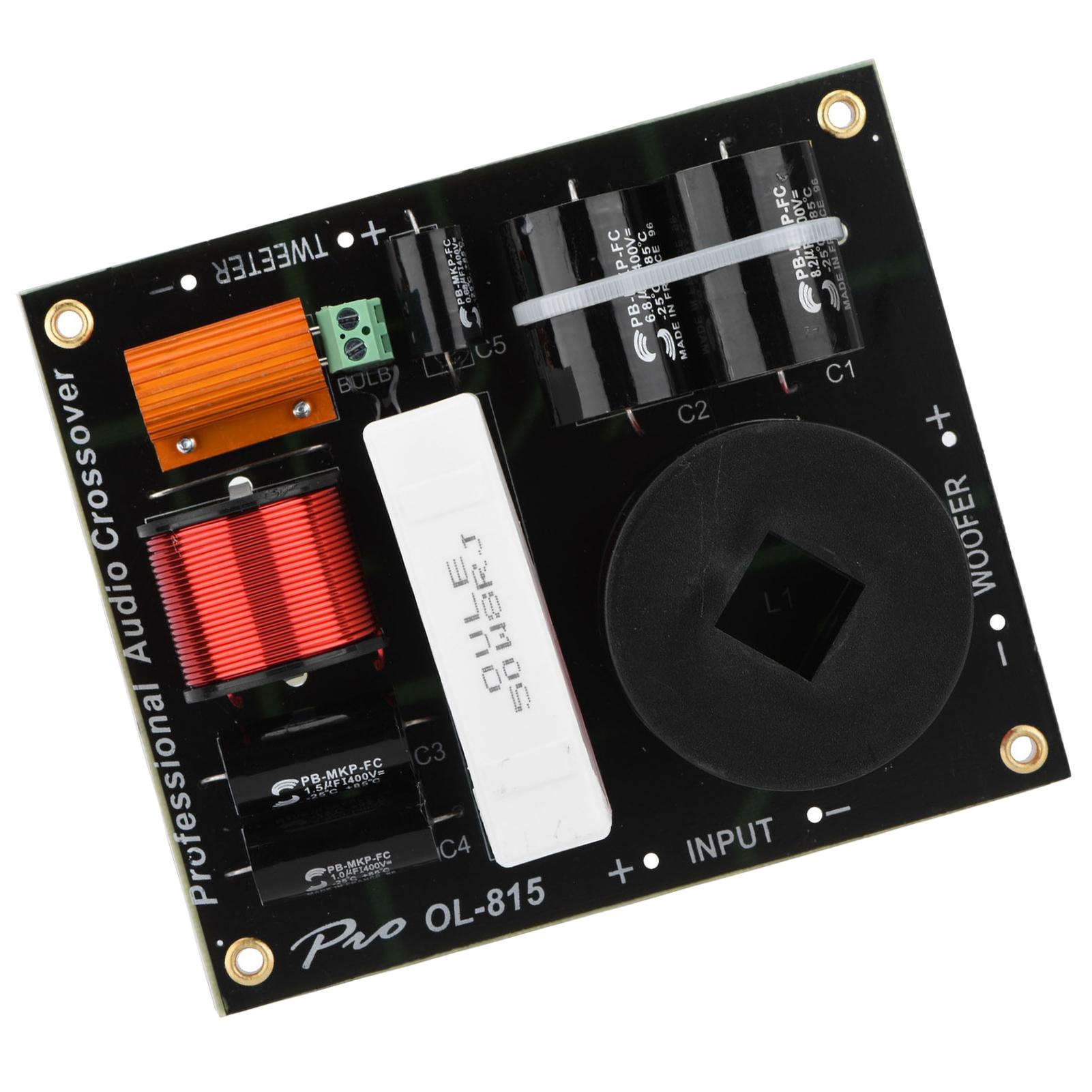 

2 way Frequency Divider Crossover Filter Professional Speaker Divider Partials Device