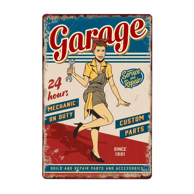 Motorcycle Metal Tin Signs for Home Decor, Wall Plaque, Art Poster, Painting, Bar, Club, Pub, A132, 20x30cm