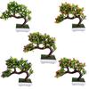 1 buc. Ghiveci cu flori artificiale pentru copac Bonsai Scenă Grădină Nunta Petrecere Balcon Decor Ornament de Crăciun