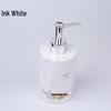 Marble Pattern Resin Lotion Dispenser Bottle