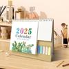 2025 New Planning Calendar with 12 Months Desktop Office Calendar Multi-function Record Calendar Planning Calendar