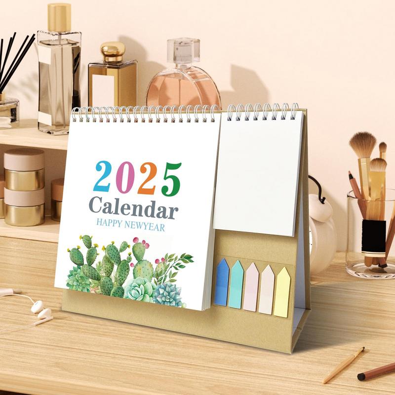 2025 new planning calendar with 12 months desktop office calendar multi-function record calendar planning calendar