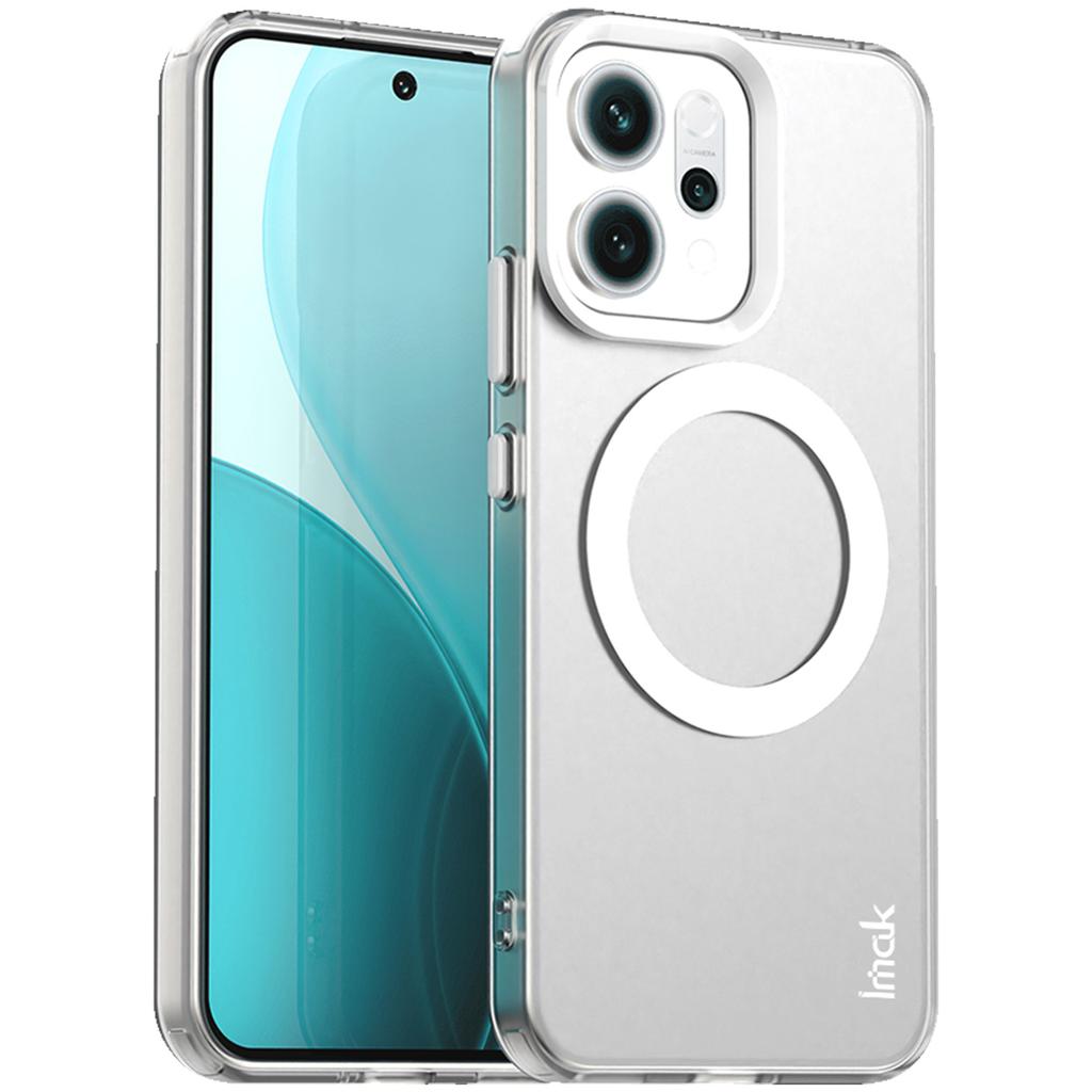 IMAK For Oppo Reno14 Pro 5G (Global) Case Compatible with MagSafe PC+TPU Protective Phone Back Cover