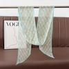 Women Lightweight Luxury Long Neck Scarf Elegant Fashion Decoration Accessory