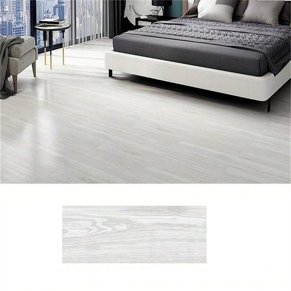 10/20pcs 40x15cm Self-adhesive Floor Sticker DIY Wood Grain Wall Sticker Waterproof Heat Resistant Imitation Wall Tiles