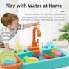 Zestaw Trwały Zlew Zabawkowy Interaktywna Zabawka Symulacyjna Kuchnia Wysokiej Jakości Zabawka Zmywarka Dzieci