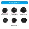 6Pcs Silicone Ear Tips for Studio Buds/Fit Pro, Replacement True Wireless Noise Reduction Earbuds Eartips Earplugs