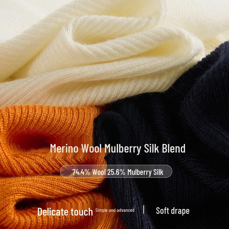 Women's Commuter Silk-Blend Knit Pullover