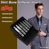 6Pcs with Box Collar Stays Stainless Steel Shirt Bone Stiffener Inserts  for Business Men