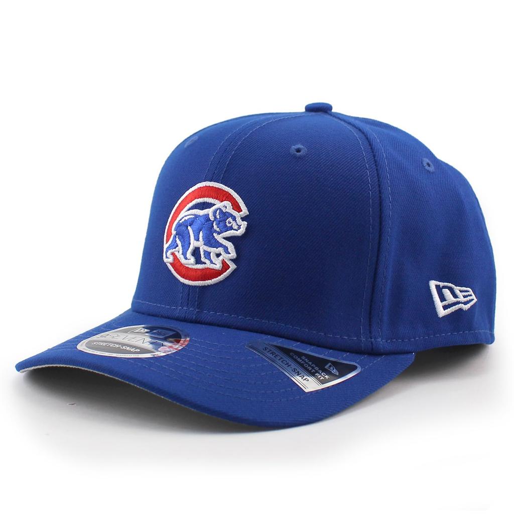 [New Era] Cap 9SEVENTY Stretch Snapback Chicago Cubs MLB COOPERSTOWN 1970 STRETCH SNAPBACK CAP BLUE CHICAGO CUBS Hat [Used]