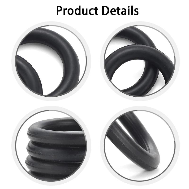 CS 2.4mm Nitrile Rubber O-Ring Set Waterproof High Pressure Sealing Gaskets Industrial Seal Ring Repair Kit