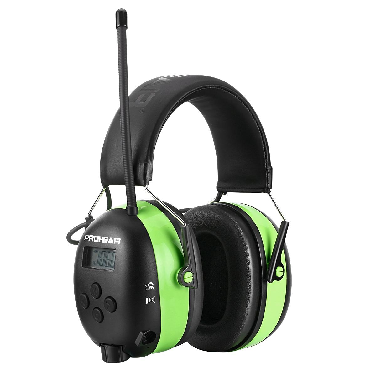 Rechargeable Lithium Battery 2000mA Safety Wireless Radio Electronic Bluetooth Hearing Protection Electronic Radio Earmuff NRR 25dB