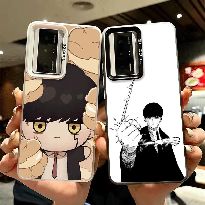 Mashle Magic And Muscles Anime Shockproof Phone Case for Xiaomi Poco X7 X6 X5 X3 Pro F7 Ultra M8 Redmi 15C 15 14C 13C 12C 10C 13