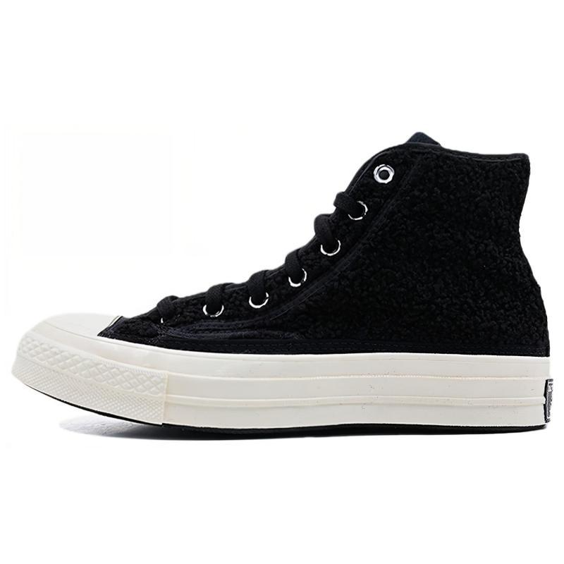 

Converse 1970s Trendy Versatile High-Top Canvas Shoes Unisex Black 42.5