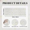 Artoid Mode White Daisy Summer Gauze Table Runner 120 Inch 10FT, Seasonal Sheer Dining Wedding Holiday Birthday Table Decor for Home Party
