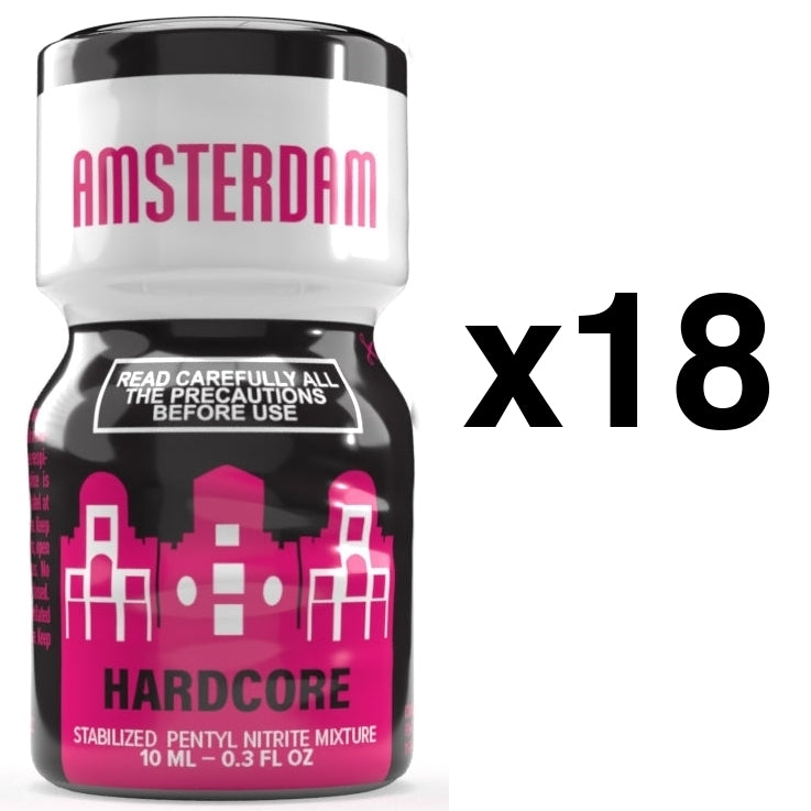 AMSTERDAM HARDCORE 10ml X18 - BGP Leather Cleaner - LC Packs