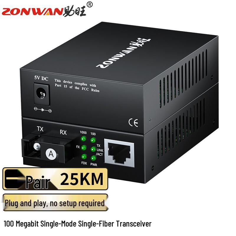 ZONWAN Network Connectors & Fiber Optic Transceivers