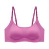 Liquid foundation underwear, large breasts show small soft support, gather non-marking bra, close sub-breasts, anti-sagging women's bra