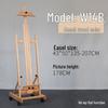 Adjustable Beech Wood Easel: Floor & Tabletop Folding Stand for Sketching & Oil Painting