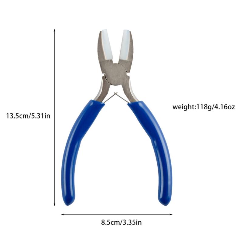 Professional Nylon Pliers Wire Shaping Pliers Jaw Pliers Jewelry Making Tool Wire Looping Pliers for Crafting Project