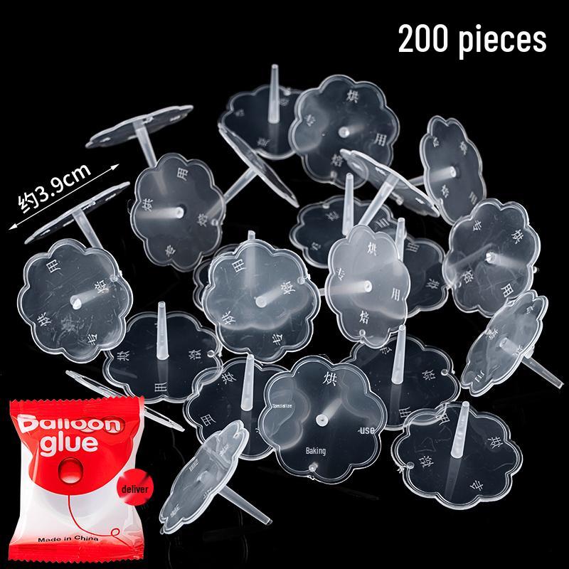 Clear Plastic Figurine Holder for Cake Decorations, Birthday Scene Accessories