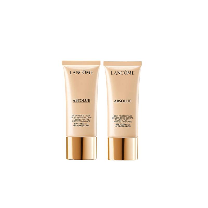 Lancôme Sunscreen/Sunscreen Lotion Jingchun Sunscreen Isolation Cream Makeup Whitening Moisturizing Brightening Refreshing 30ml*2 without gift box белый