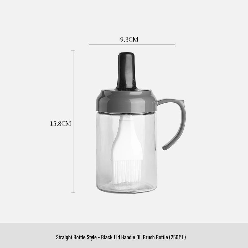 

Силиконовая кисть, устойчивая к высоким температурам, и стеклянная бутылка для кухни и барбекю