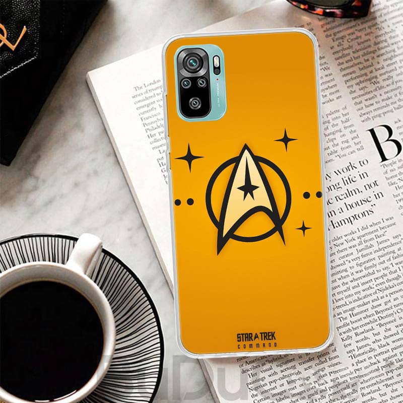Star Movie T-Trek Cover For Xiaomi Redmi Note 10 9S 9 8T 8 Pro 7 5 Mi 9T 10T 11T 12T 11 12 Lite 12X A3 A2 A1 Print Coque