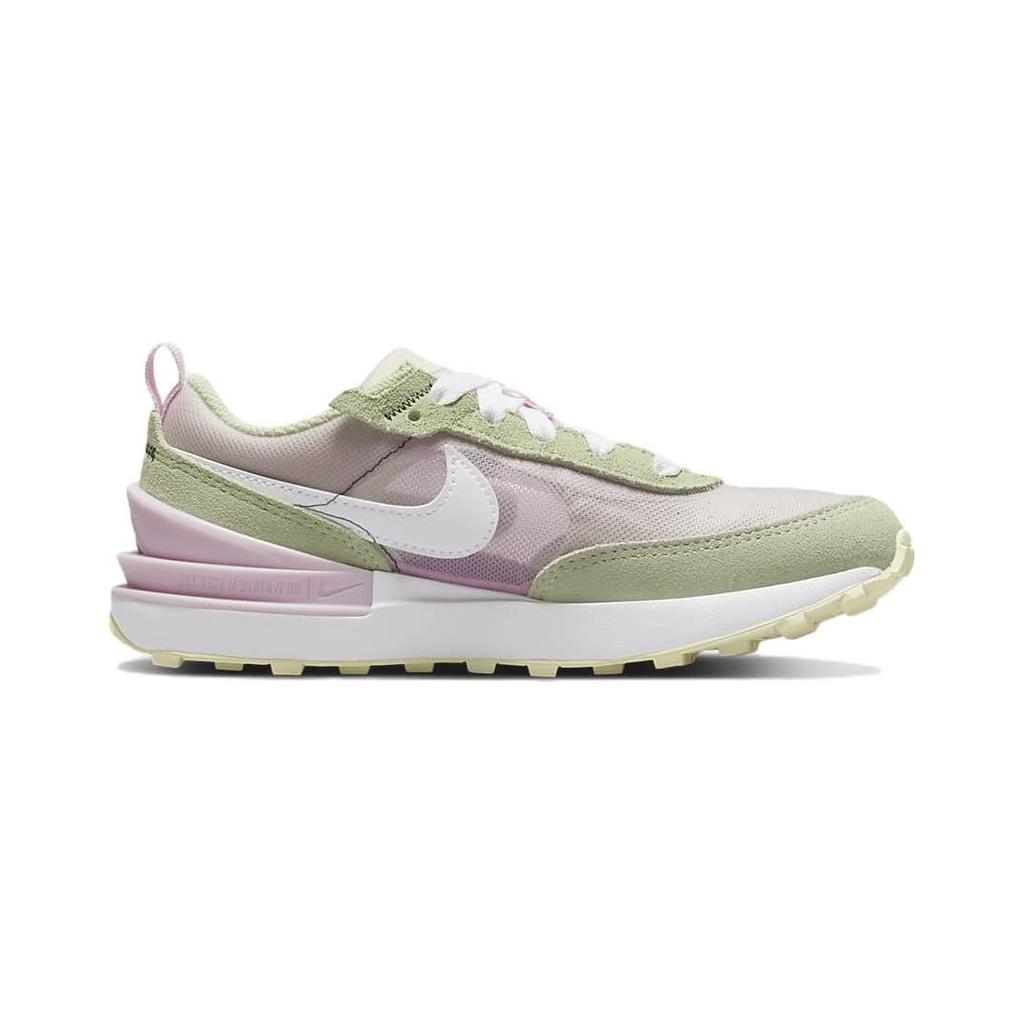 Nike Waffle One PS Honeydew Kids Sneakers Green Pink-Foam Coconut-Milk DC0480-602