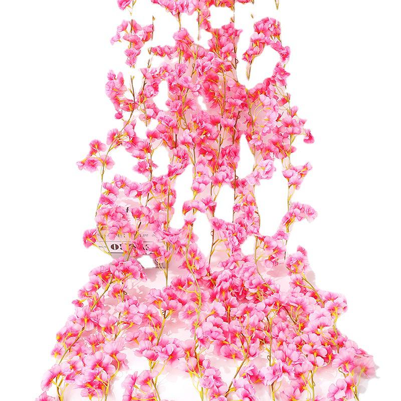 Cherry Blossom Vine Wall Hanging for Outdoor and Indoor Ceiling Decor