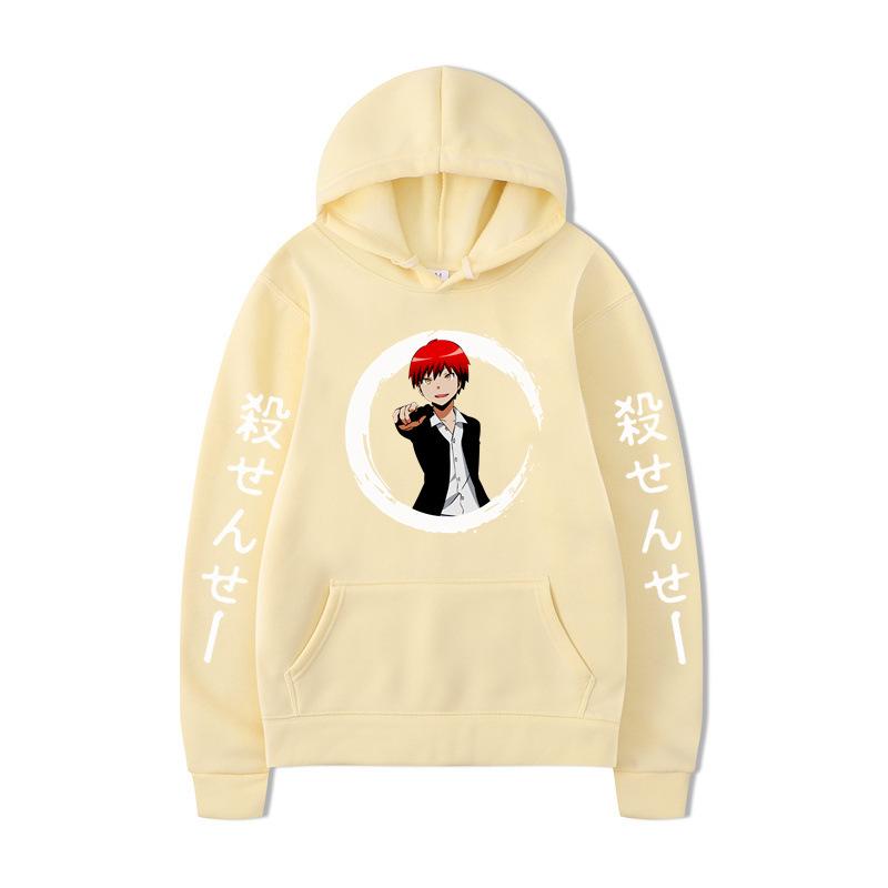 Japanese Anime Hoodies Print Fashion Sweatshirt Hip Hop Casual Unisex Autumn Winter Fleece Streetwear Tops