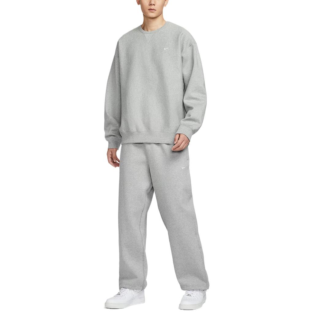 Nike Solo Swoosh Solid Color Loose Comfortable Hoodie Men hoodies HV1087-063