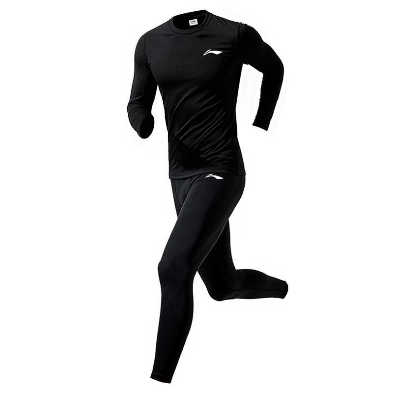 Li Ning Fitness Set Men s Black BJMB-1 S