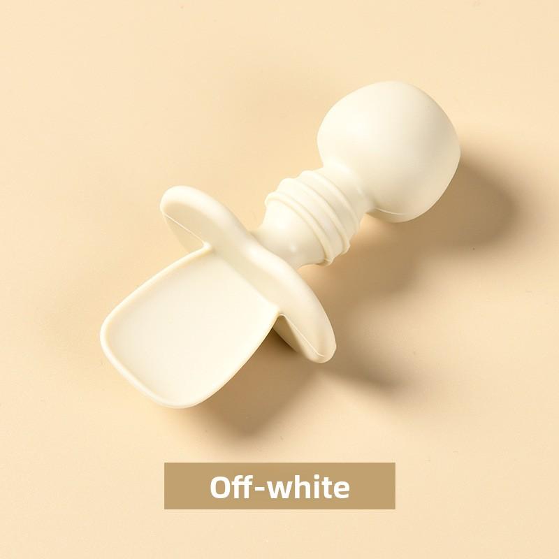 

Пищевой Дополнительный Прикорм для Детей Ложка для Еды single spoon бежевый