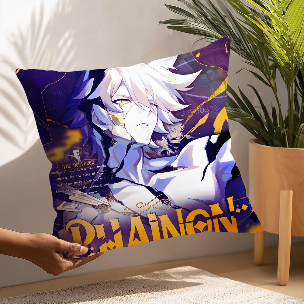 Video Game Phainon Honkai S-Star Rail Pillow Case Plush Fabric Soft Pillowcase Double Sided Print Cushion Cover Household Gifts