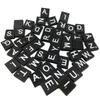 100Pieces Alphabet Letter Block Wood Puzzle Game for Kids and Adult Enhancing Cognitive Skill and Fun Learning Props