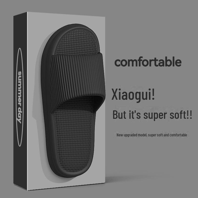 

Eva Comfort мужские нескользящие дезодорирующие сандалии и тапочки для домашнего купания, летняя одежда унисекс для дома 44-45 чёрный