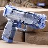 Sommer-Wasserpistolen-Spielzeug Desert Eagle Pistole, nicht elektrisch, hoher Druck, 10 Meter Reichweite, Retro-Farben, Strandspielzeug für Kinder und Erwachsene