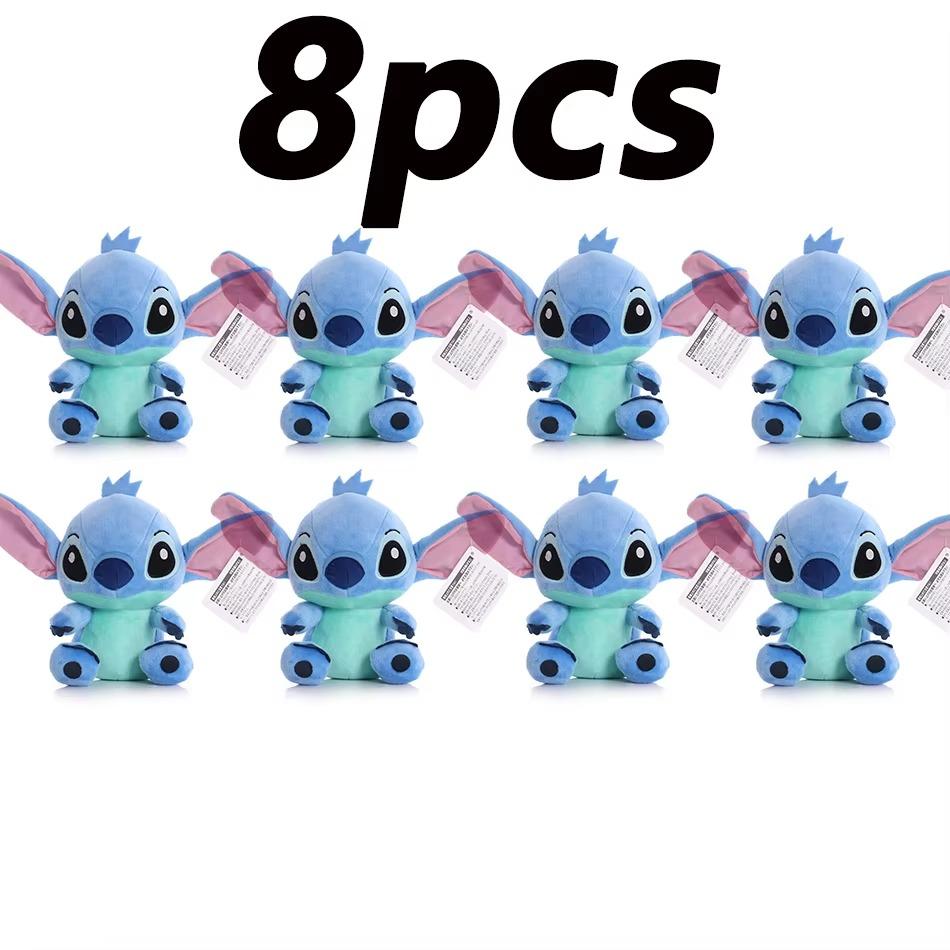 New 12Cm 20Cm 25Cm Stitch Stuffed Plush Models Cartoon Stuffed Plush Dolls Anime Plush Baby Toys Kawaii Kids Birthday Gift