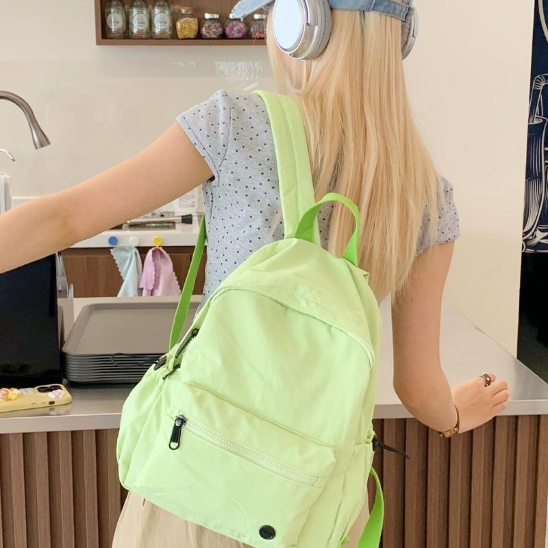 Casual backpack niche cute student bag versatile travel new sports lightweight backpack