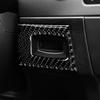 Kohlefaser Für BMW E90 E92 E93 2005-2012 Auto Mittelkonsole CD-Panel Verkleidung Aufkleber Tuning Abdeckung Dekor Auto Innenzubehör