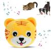 M-Modern-Electronic Pet Dog Ball Pet Bouncing Jump Balls Talking Interactive Dog Plush