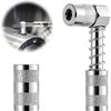 Coupler Kit with 90 Degree Fitting Piece, Flexible Hose and Clamp Body for Vehicle Service and Equipment Lubrication Daily Tasks and Care