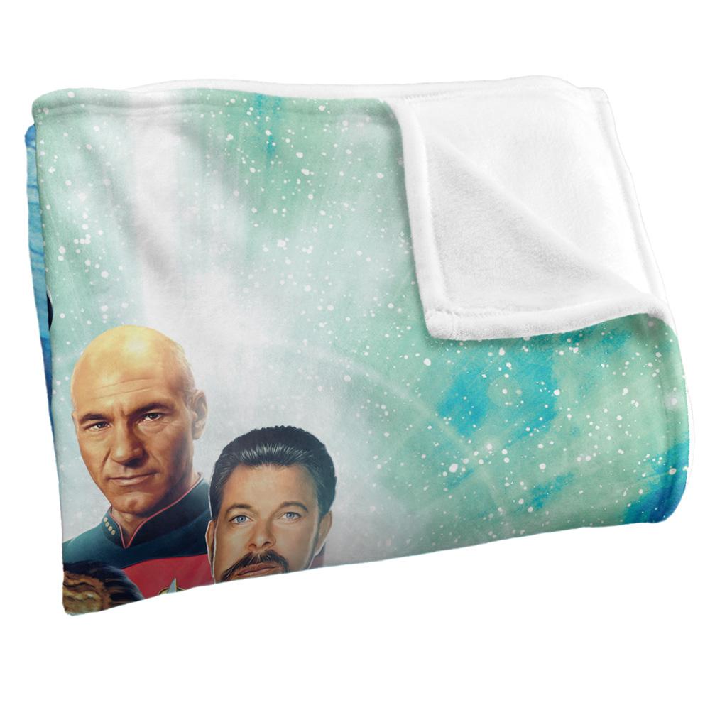 Star Trek 30 Silky Crew Supersoft Blanket